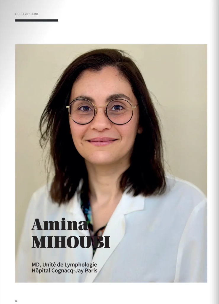 Amina MIHOUBI, MD. Unité de Lymphologie